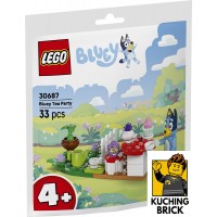 30687 BLUEY Bluey Tea Party paper bag - polybag